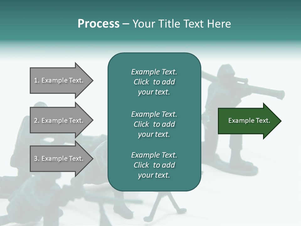 Green American Group PowerPoint Template