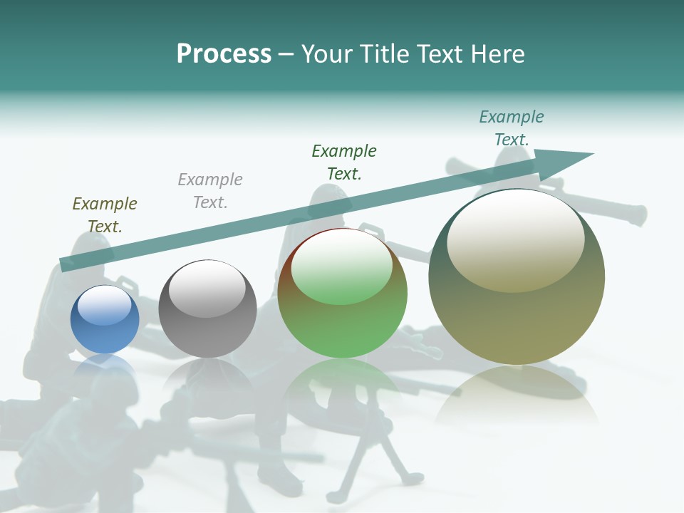 Green American Group PowerPoint Template