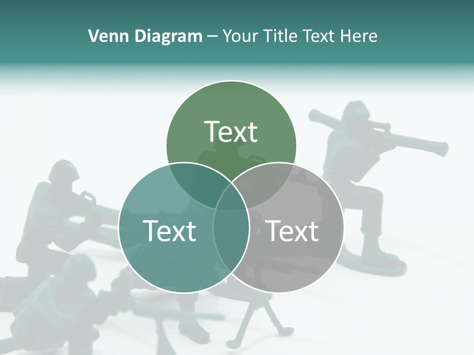 Green American Group PowerPoint Template