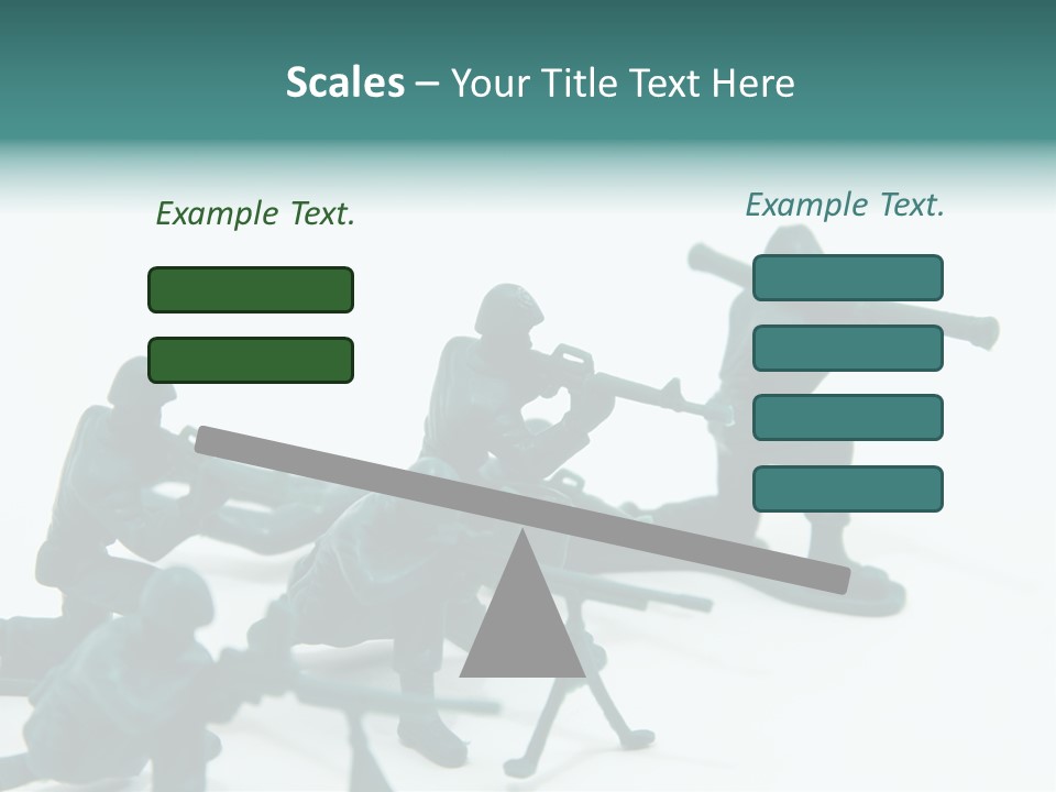 Green American Group PowerPoint Template