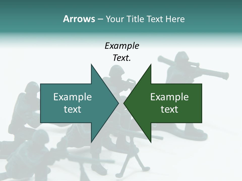 Green American Group PowerPoint Template