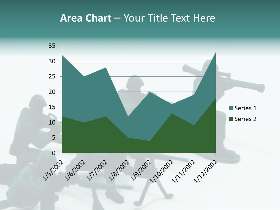 Green American Group PowerPoint Template
