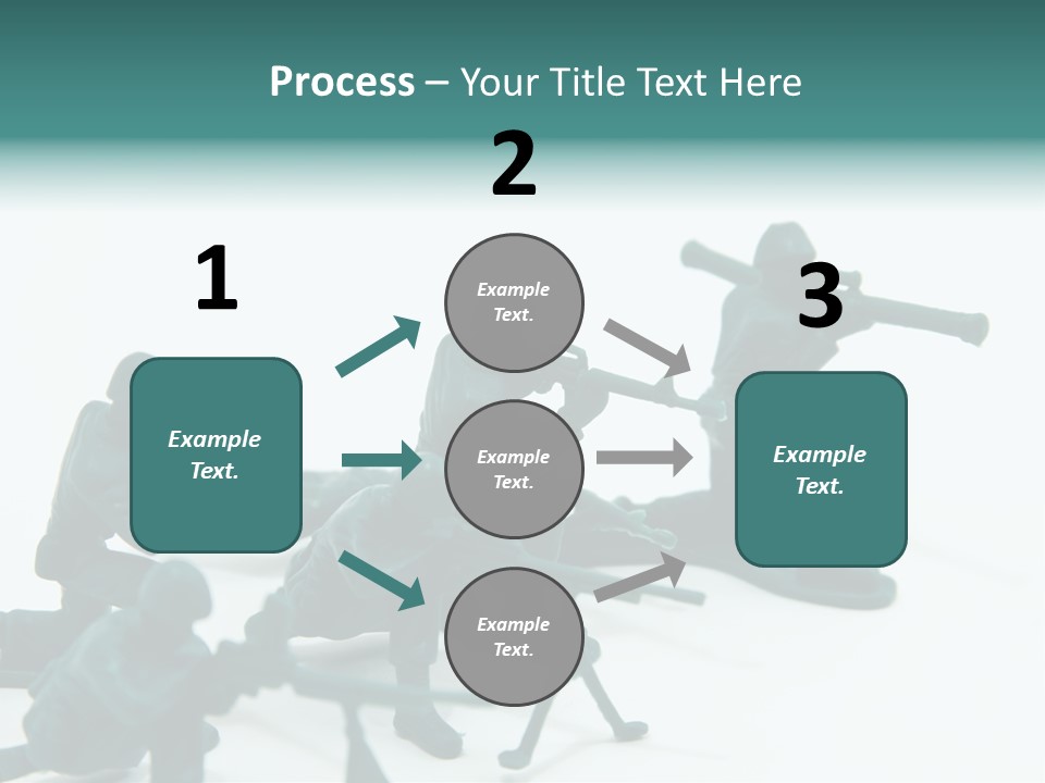 Green American Group PowerPoint Template