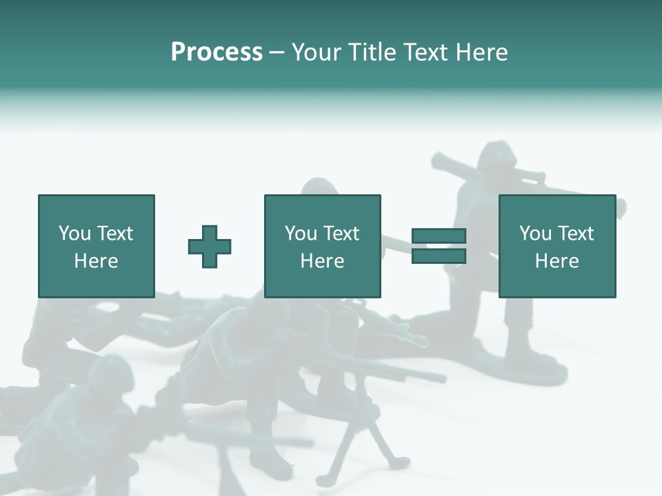 Green American Group PowerPoint Template