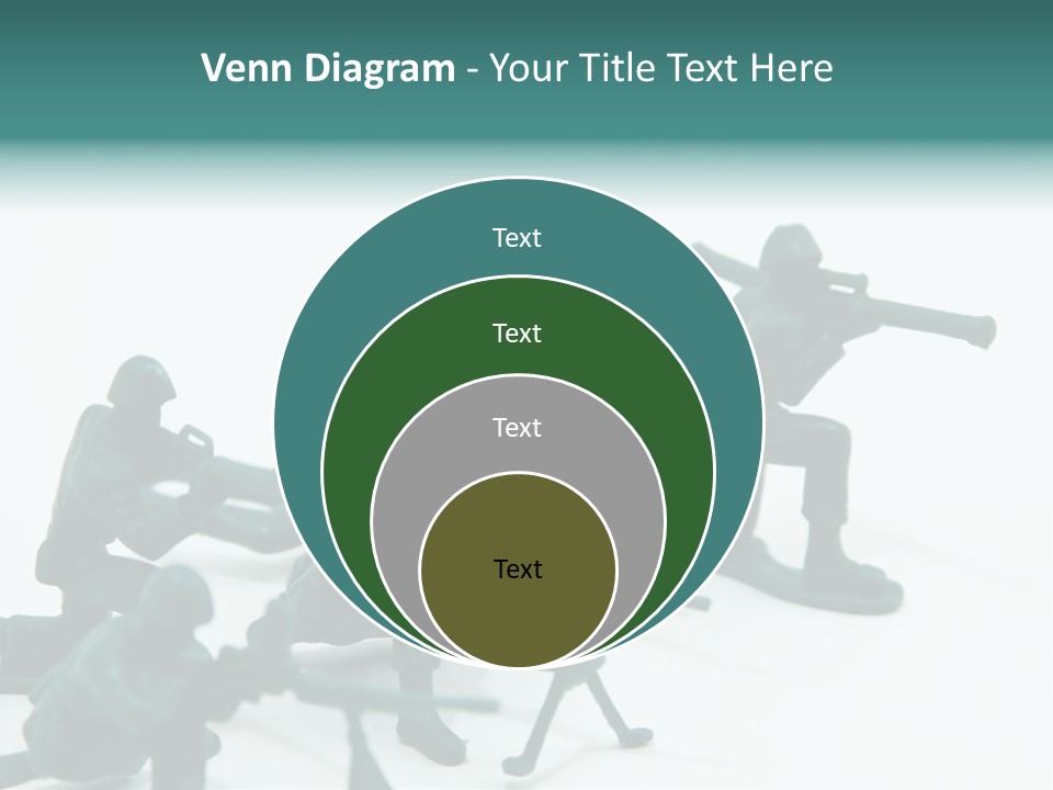 Green American Group PowerPoint Template