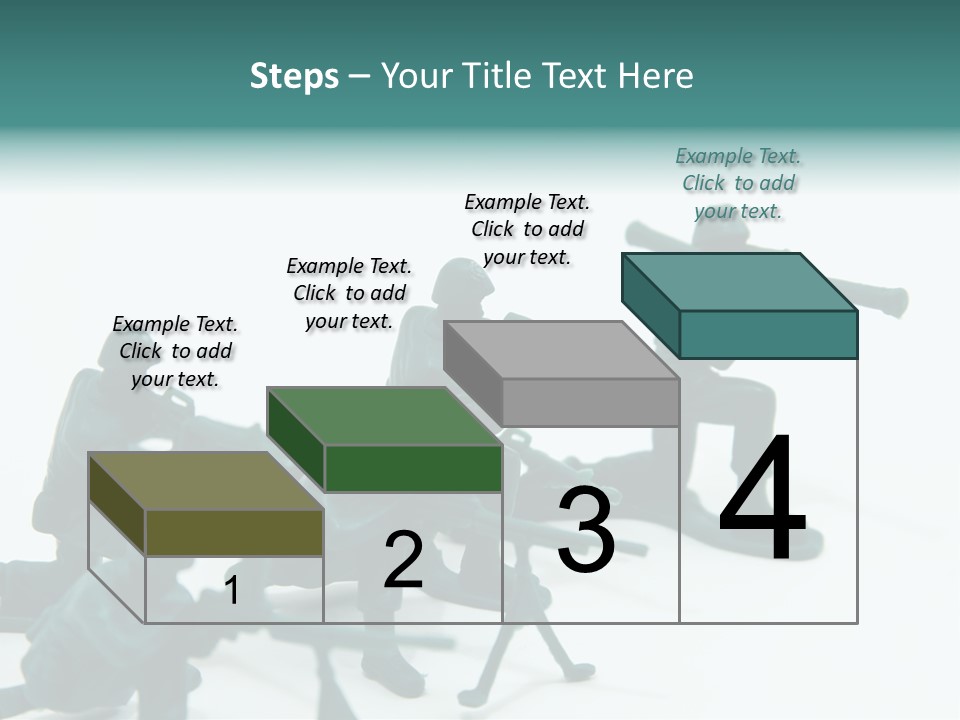 Green American Group PowerPoint Template