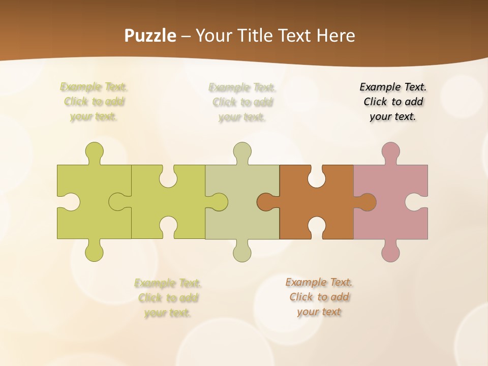 Soft Christmas Blurred PowerPoint Template