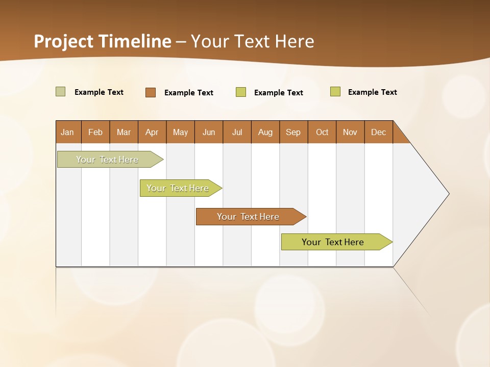 Soft Christmas Blurred PowerPoint Template