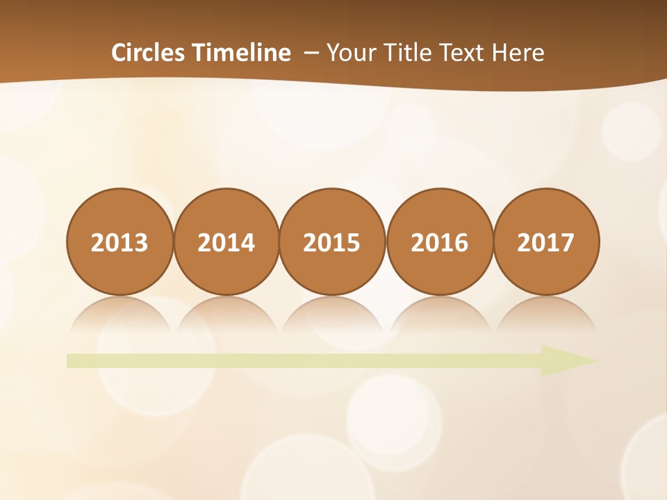 Soft Christmas Blurred PowerPoint Template