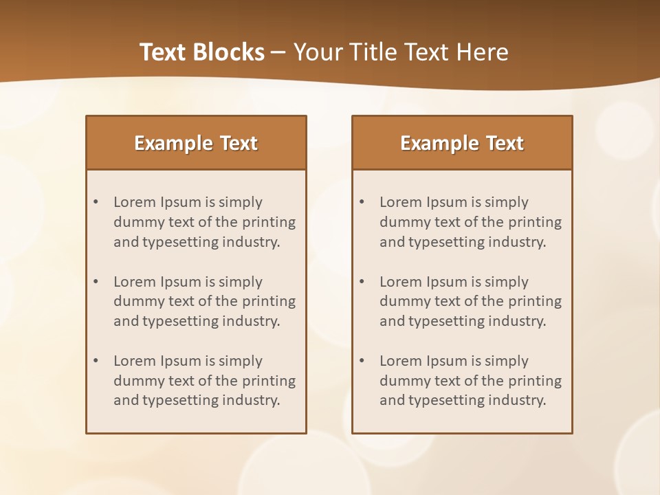 Soft Christmas Blurred PowerPoint Template