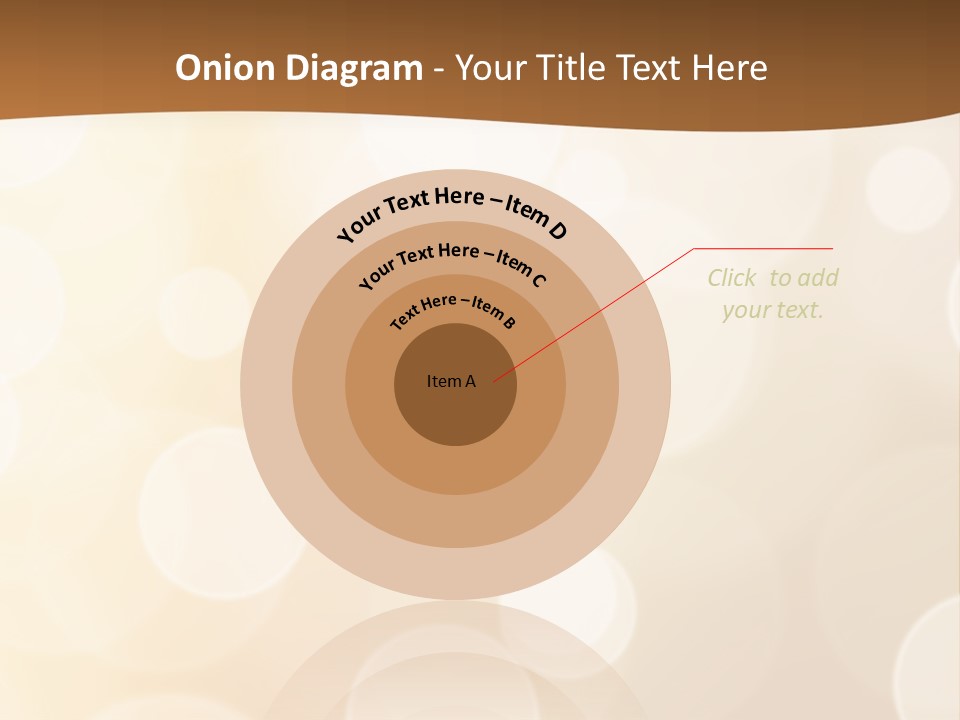 Soft Christmas Blurred PowerPoint Template