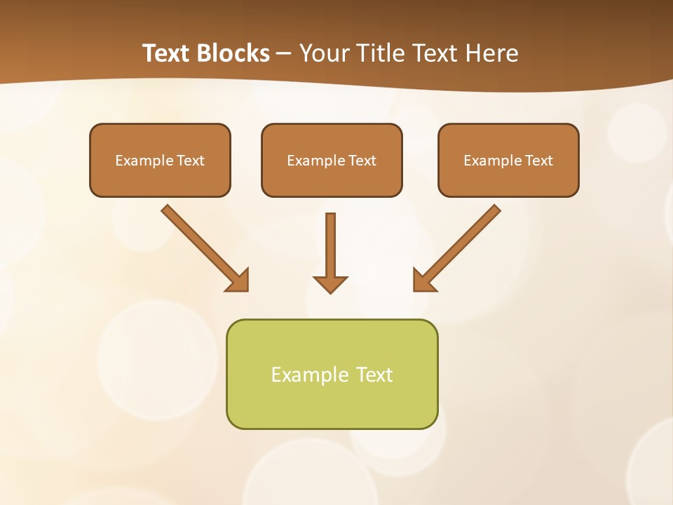 Soft Christmas Blurred PowerPoint Template