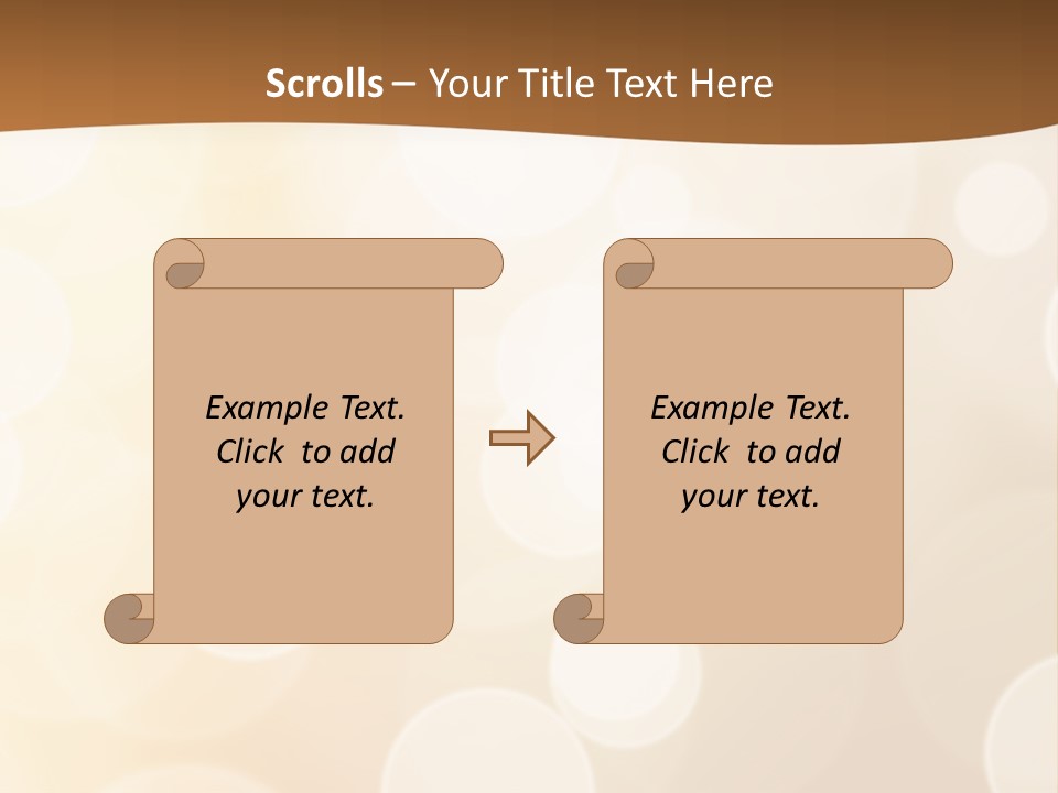 Soft Christmas Blurred PowerPoint Template