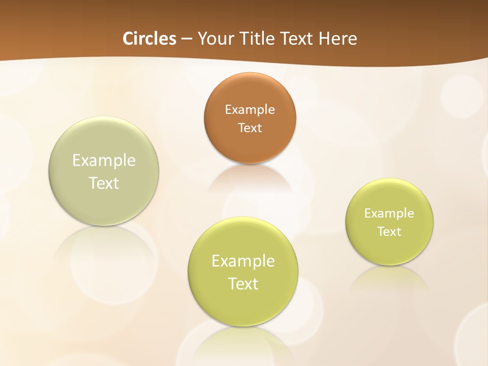 Soft Christmas Blurred PowerPoint Template