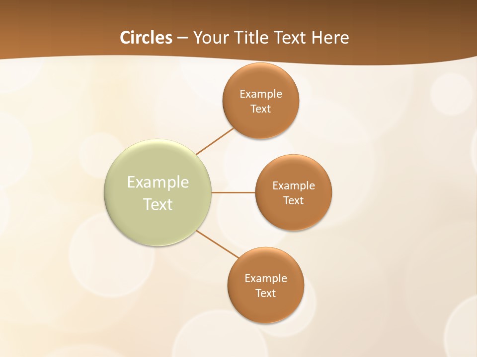 Soft Christmas Blurred PowerPoint Template