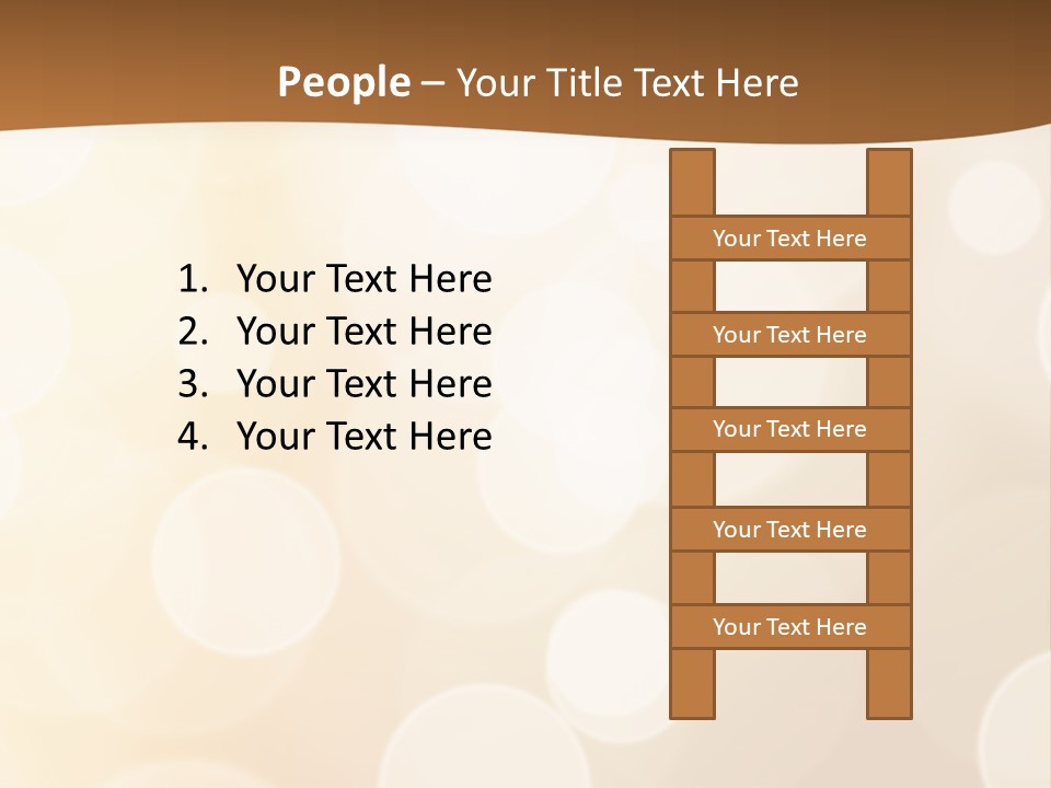 Soft Christmas Blurred PowerPoint Template