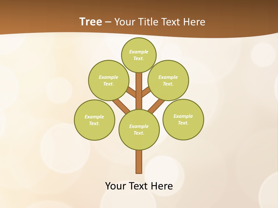 Soft Christmas Blurred PowerPoint Template