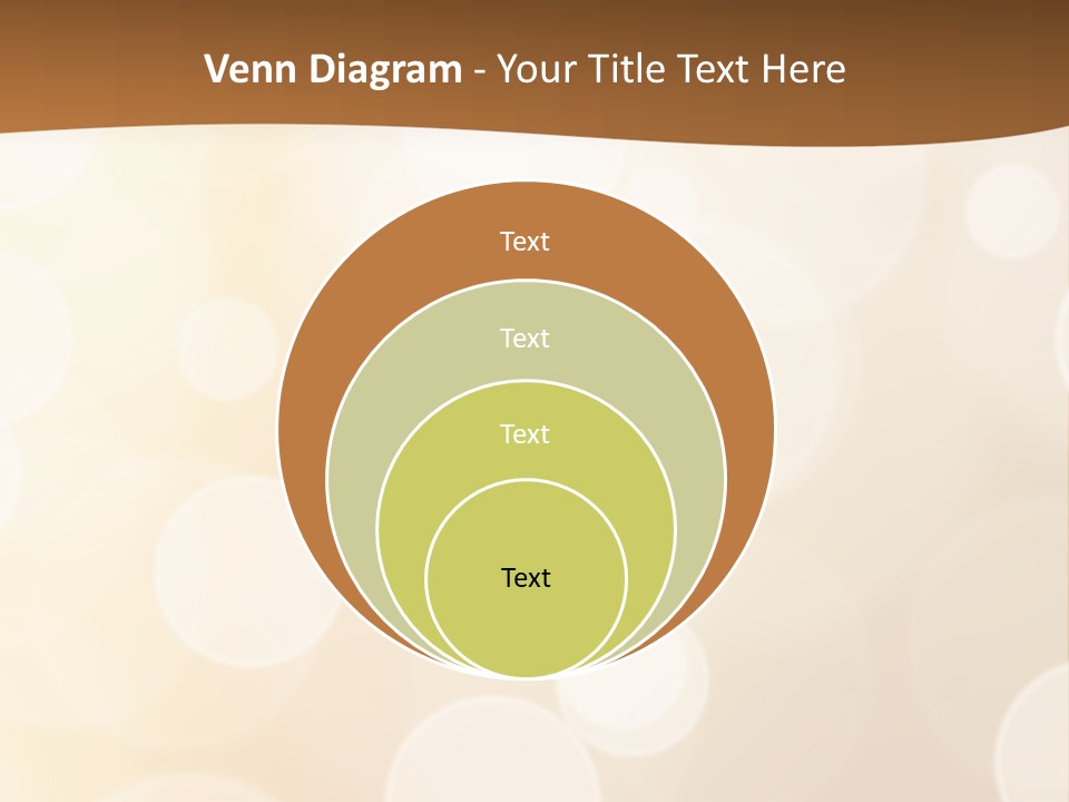 Soft Christmas Blurred PowerPoint Template