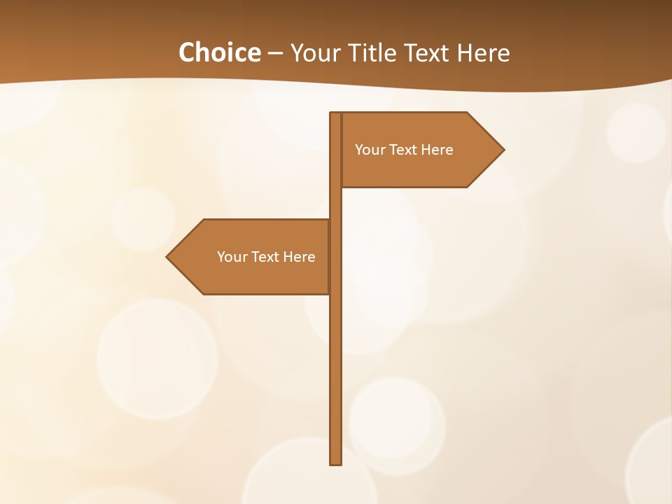 Soft Christmas Blurred PowerPoint Template