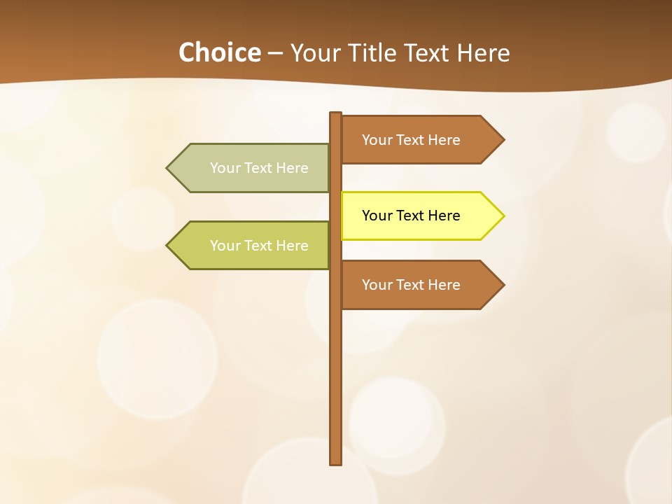 Soft Christmas Blurred PowerPoint Template