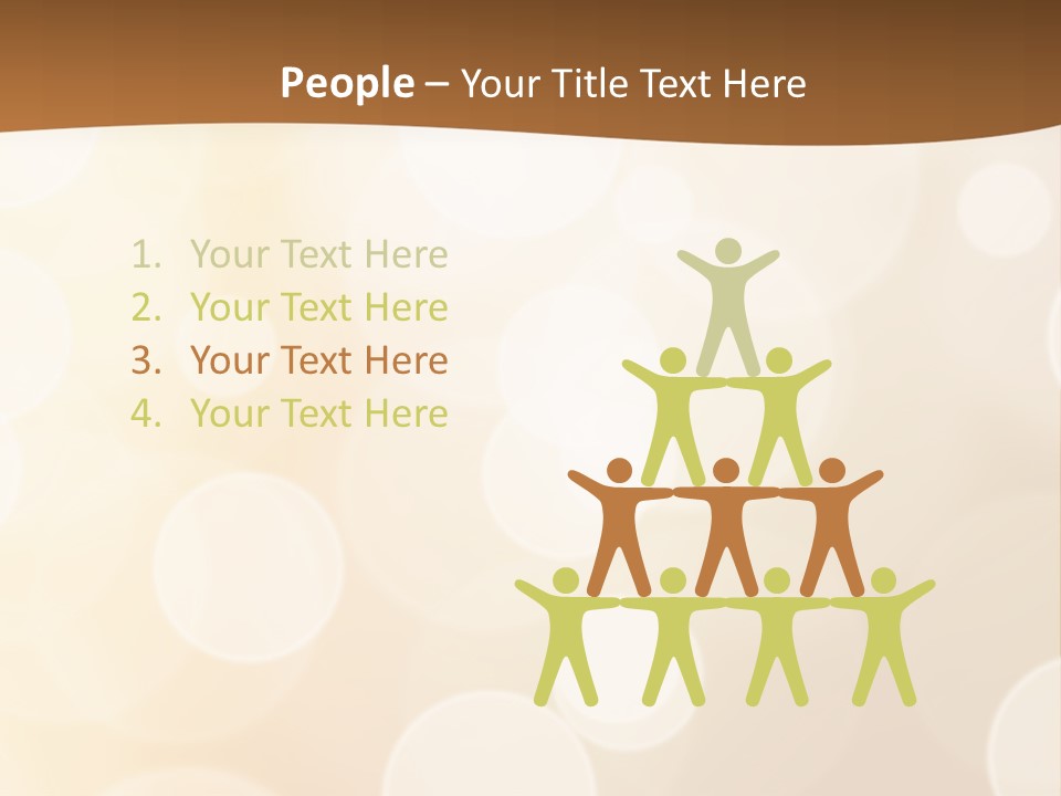 Soft Christmas Blurred PowerPoint Template