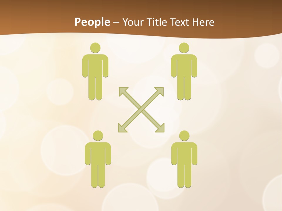 Soft Christmas Blurred PowerPoint Template