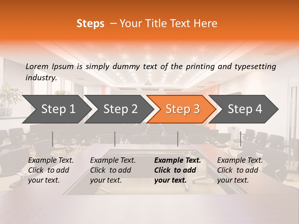 Room Location Ceilings PowerPoint Template