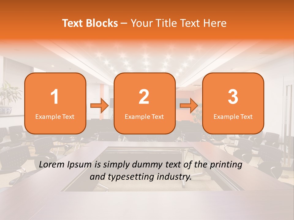 Room Location Ceilings PowerPoint Template