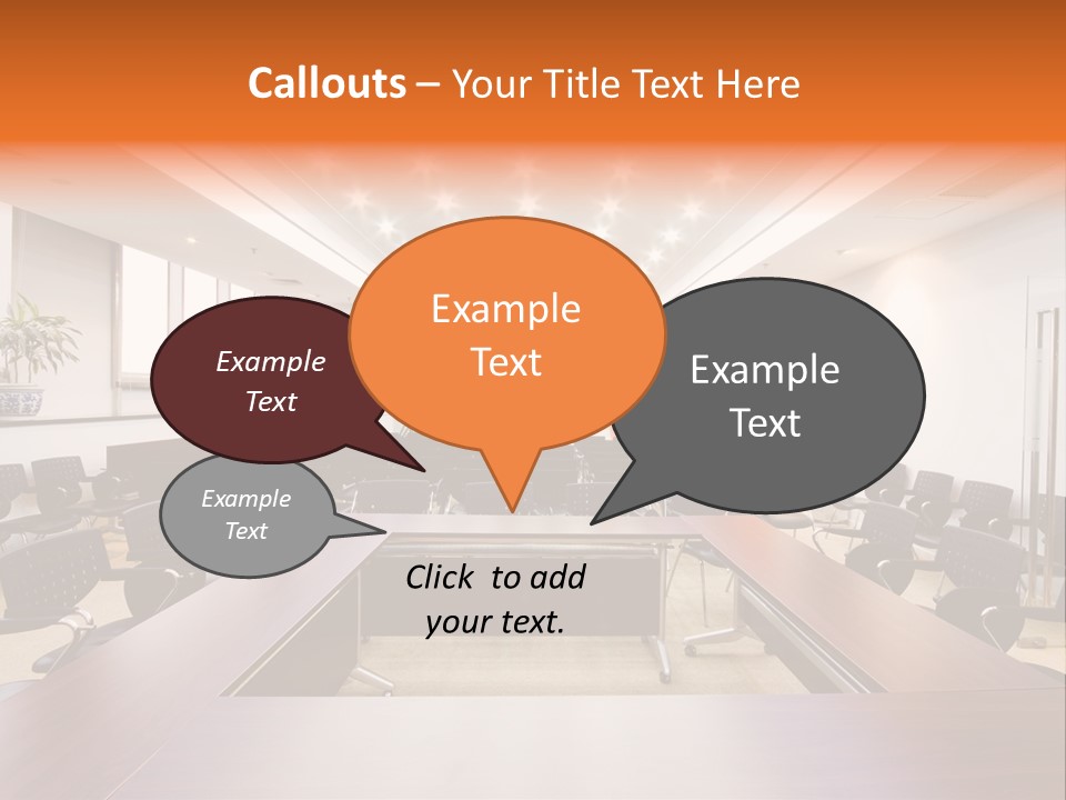 Room Location Ceilings PowerPoint Template