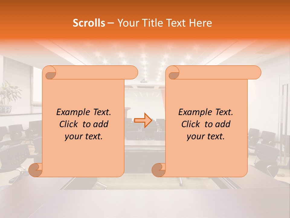 Room Location Ceilings PowerPoint Template