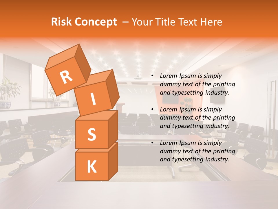 Room Location Ceilings PowerPoint Template