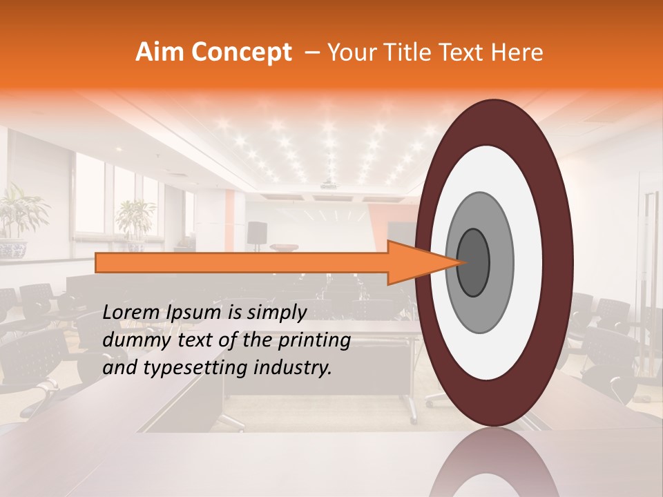 Room Location Ceilings PowerPoint Template