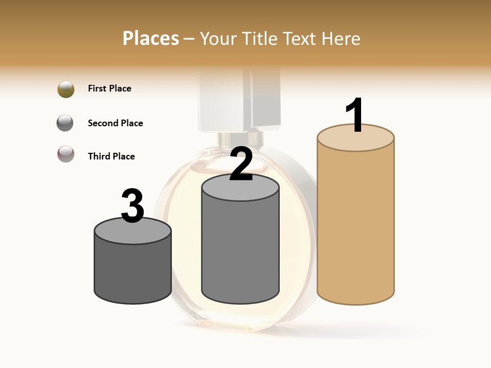 Glamour Metallic Object PowerPoint Template