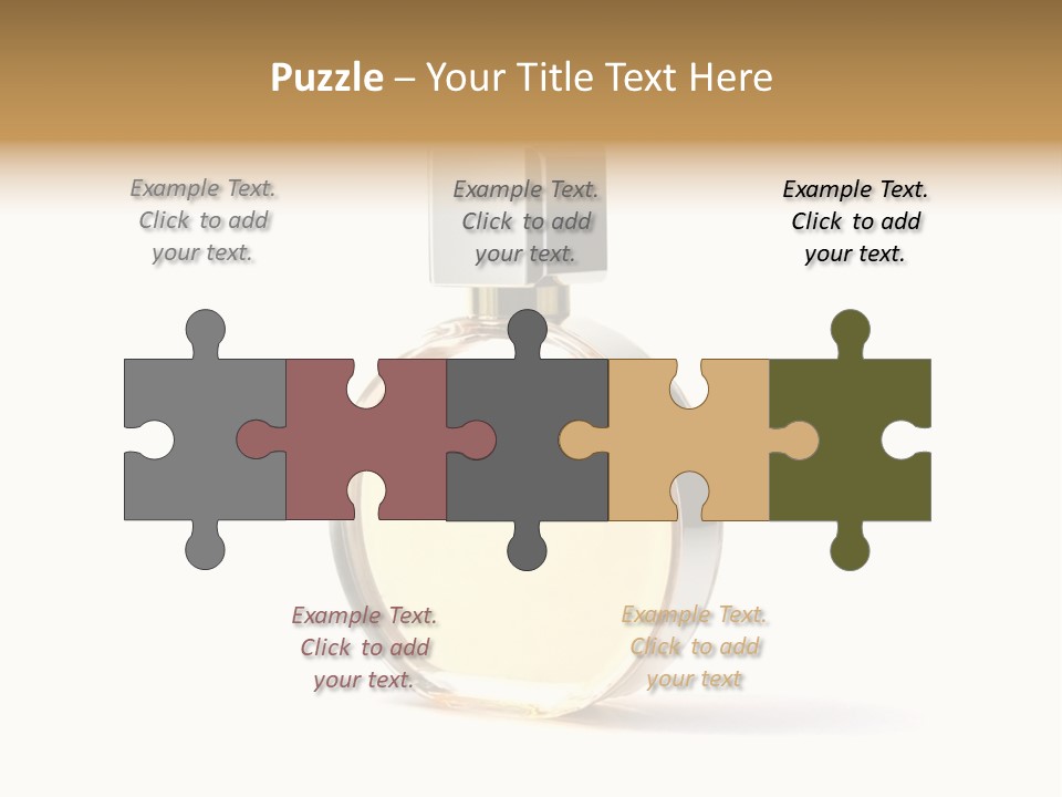 Glamour Metallic Object PowerPoint Template