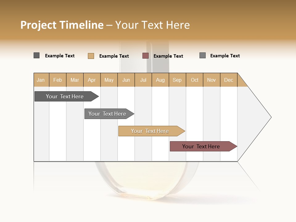 Glamour Metallic Object PowerPoint Template