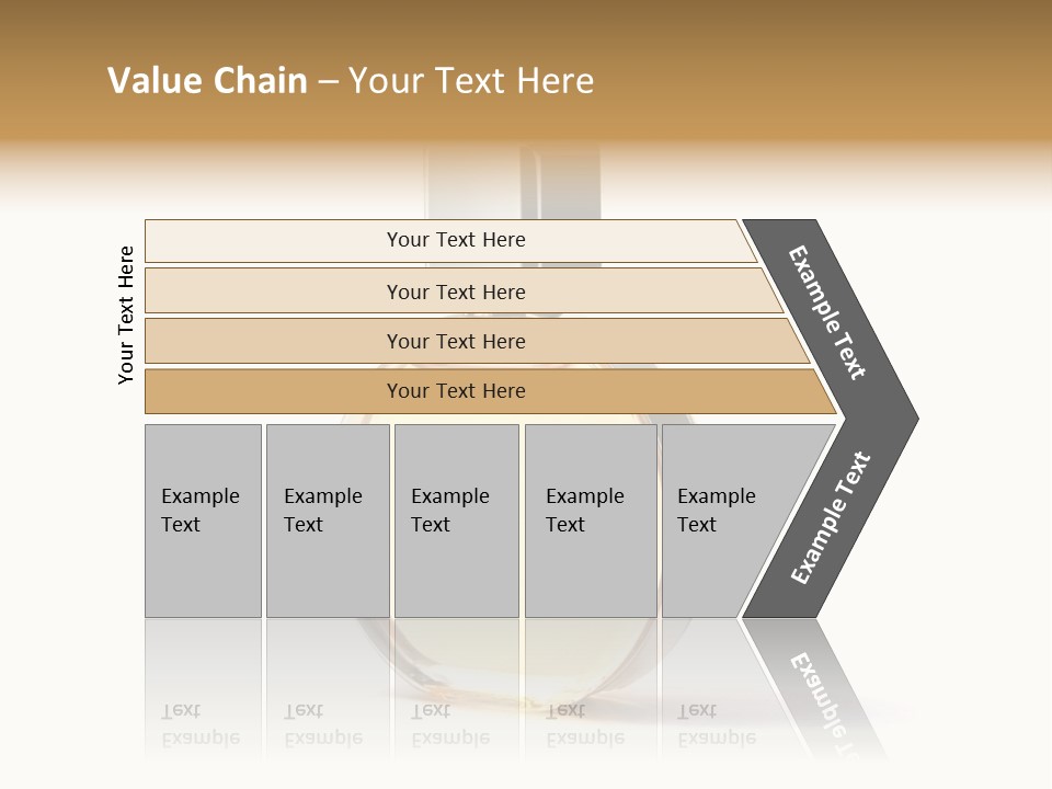 Glamour Metallic Object PowerPoint Template