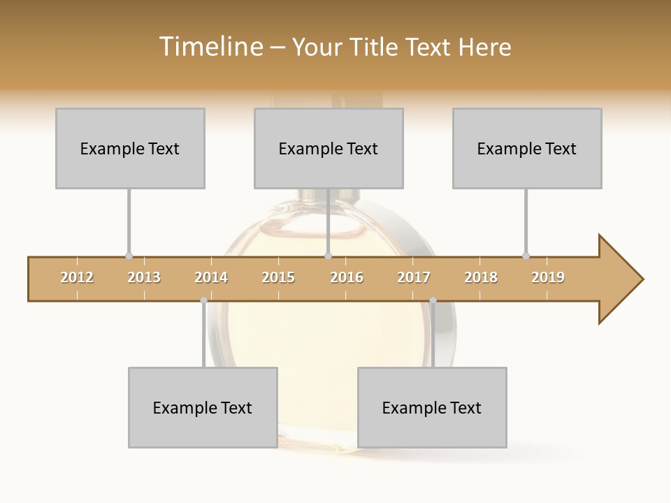 Glamour Metallic Object PowerPoint Template