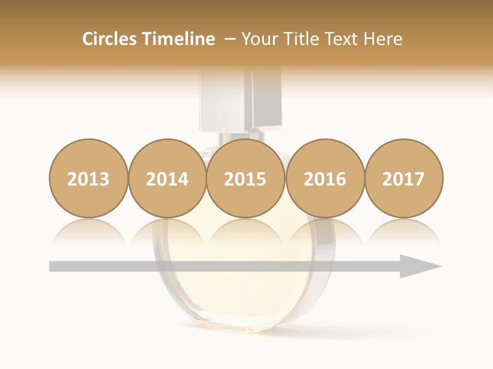 Glamour Metallic Object PowerPoint Template