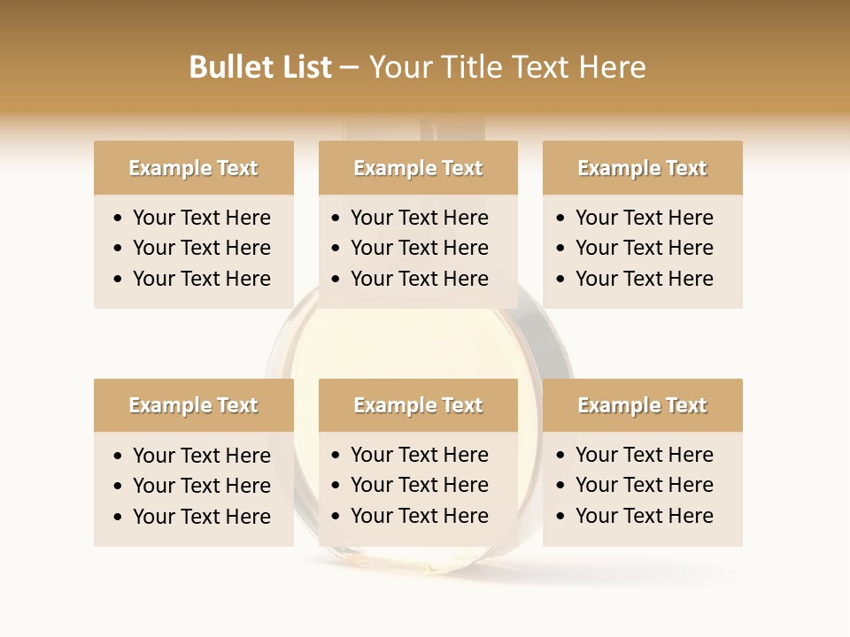 Glamour Metallic Object PowerPoint Template