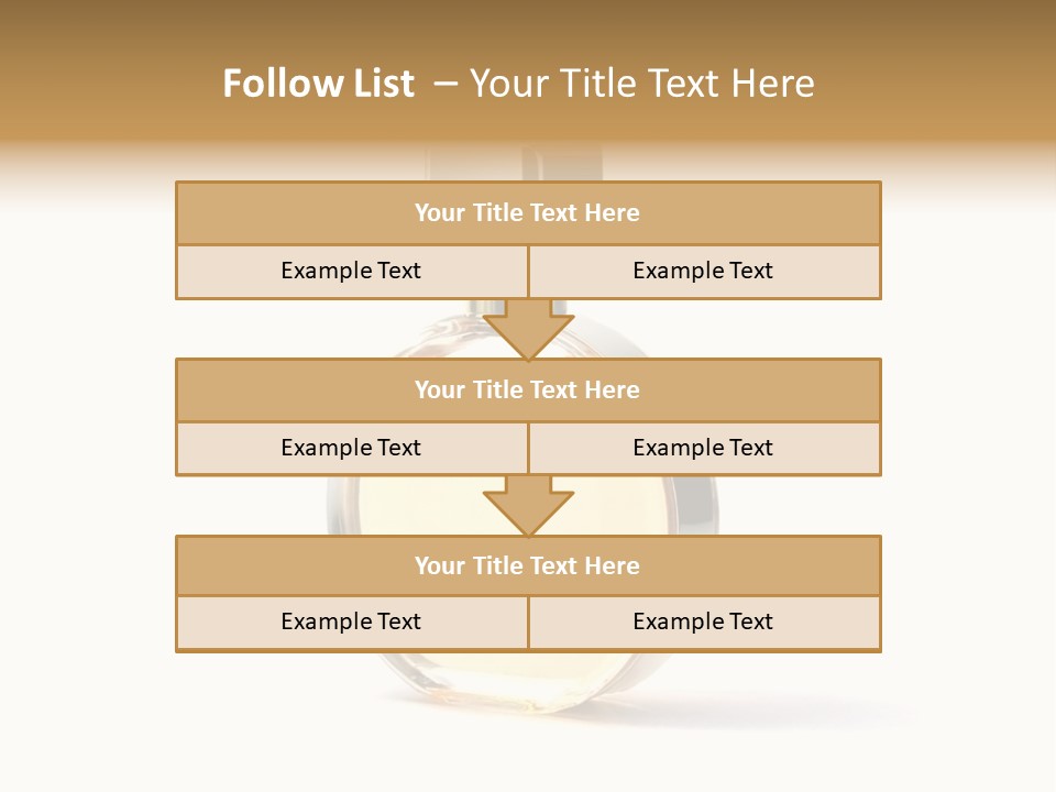 Glamour Metallic Object PowerPoint Template