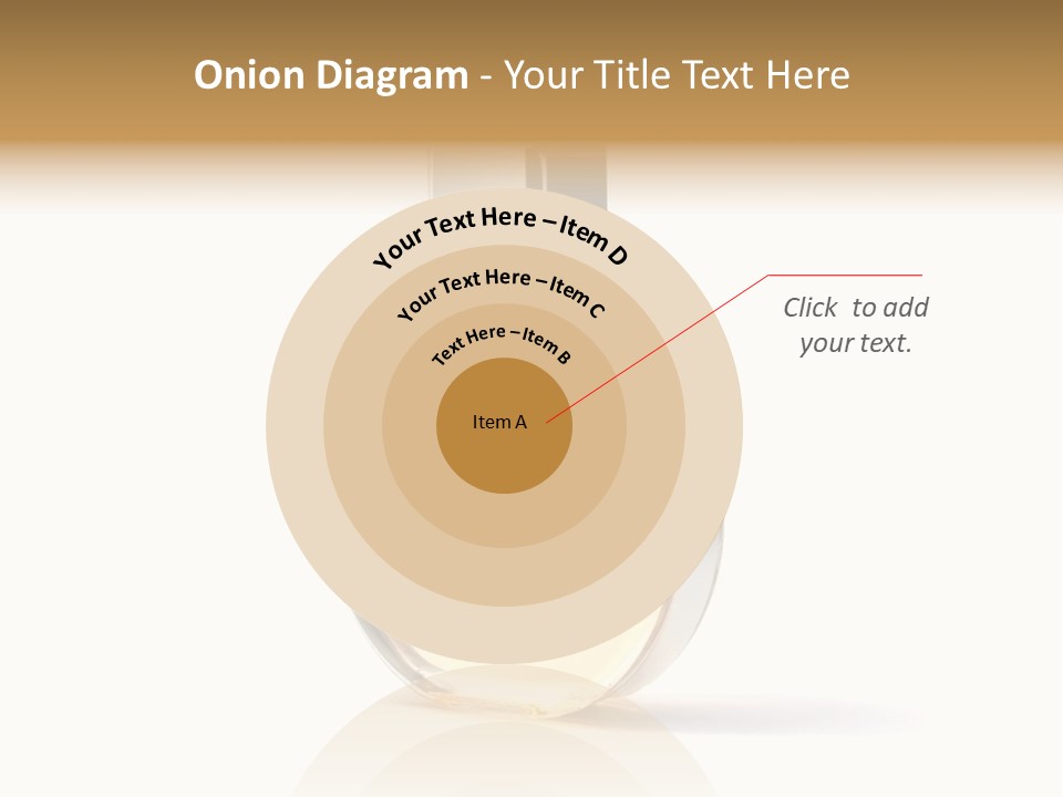 Glamour Metallic Object PowerPoint Template