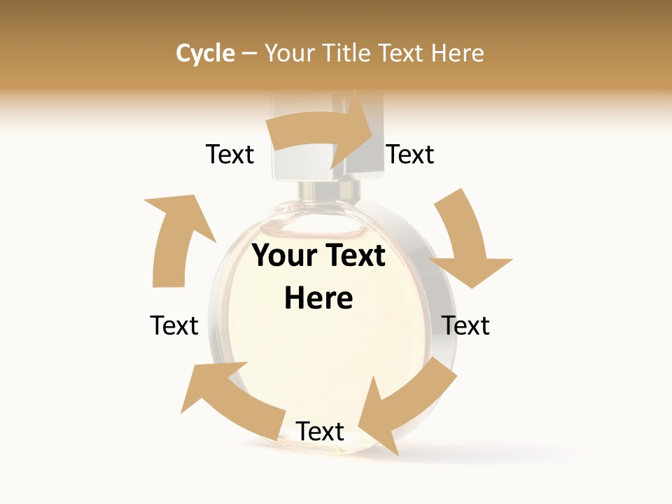 Glamour Metallic Object PowerPoint Template