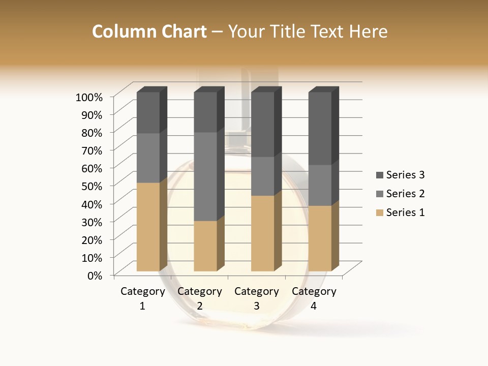 Glamour Metallic Object PowerPoint Template