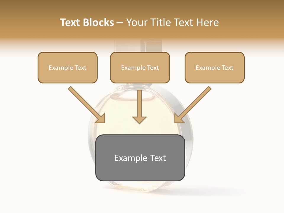 Glamour Metallic Object PowerPoint Template