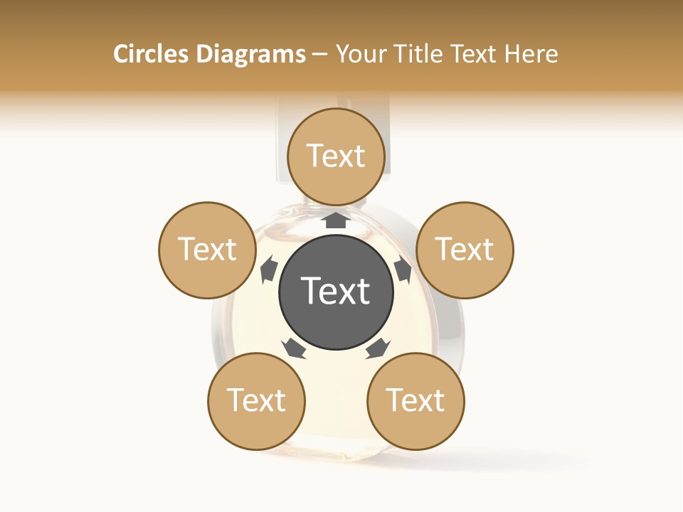 Glamour Metallic Object PowerPoint Template