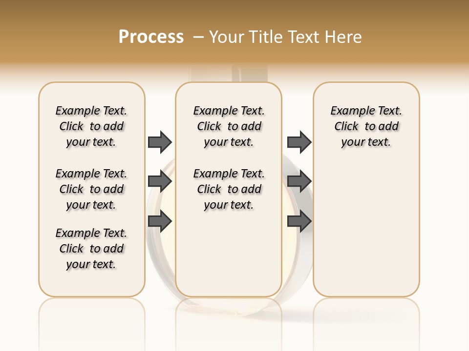 Glamour Metallic Object PowerPoint Template