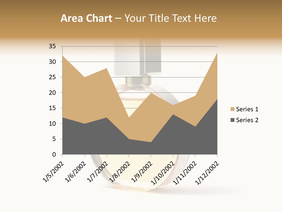 Glamour Metallic Object PowerPoint Template