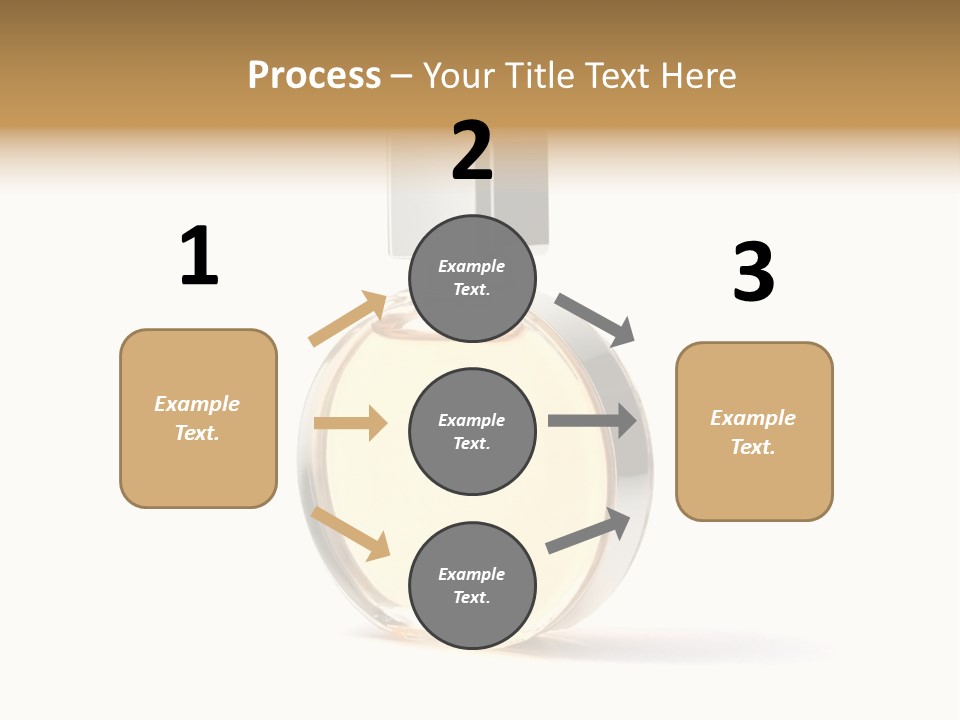 Glamour Metallic Object PowerPoint Template