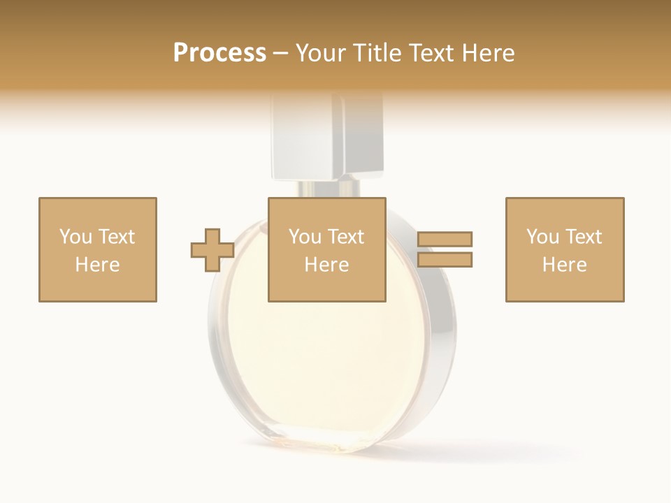 Glamour Metallic Object PowerPoint Template