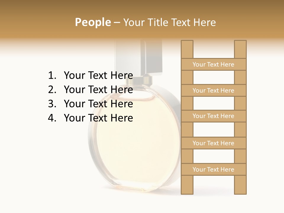 Glamour Metallic Object PowerPoint Template